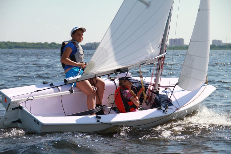 Парусное вооружение sailboat Optimist