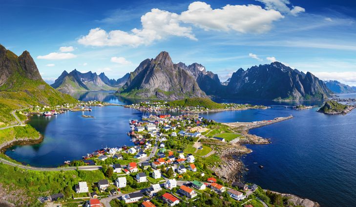 Природные красоты Норвегии просто захватывают дух!