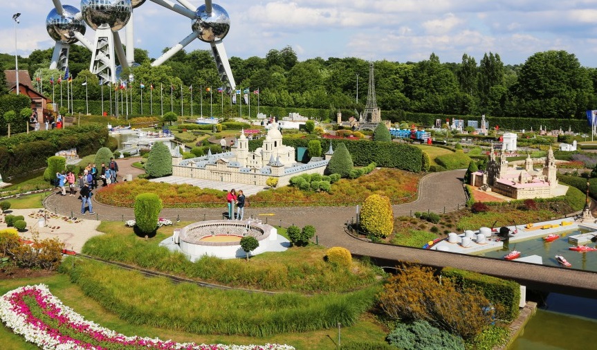 Парк "МиниЕвропа" в Брюсселе